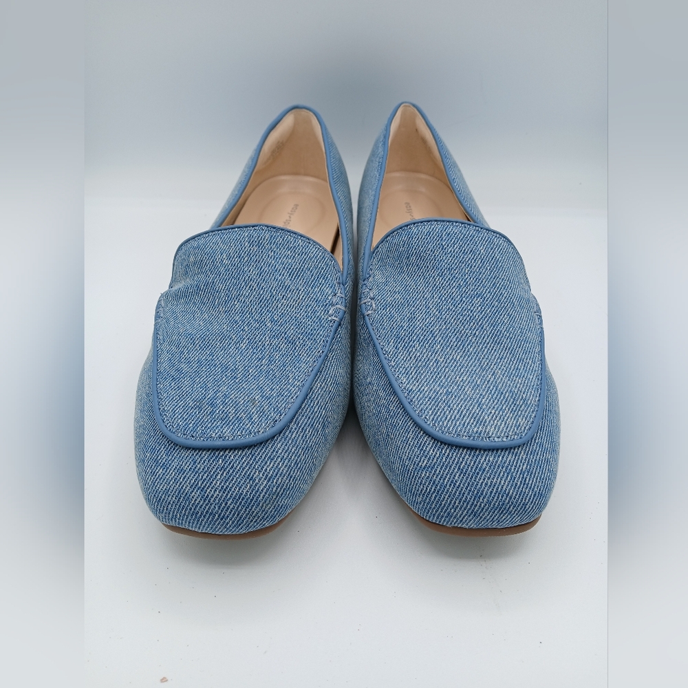 Life Stride Blue Denim Loafers, Size 11 W